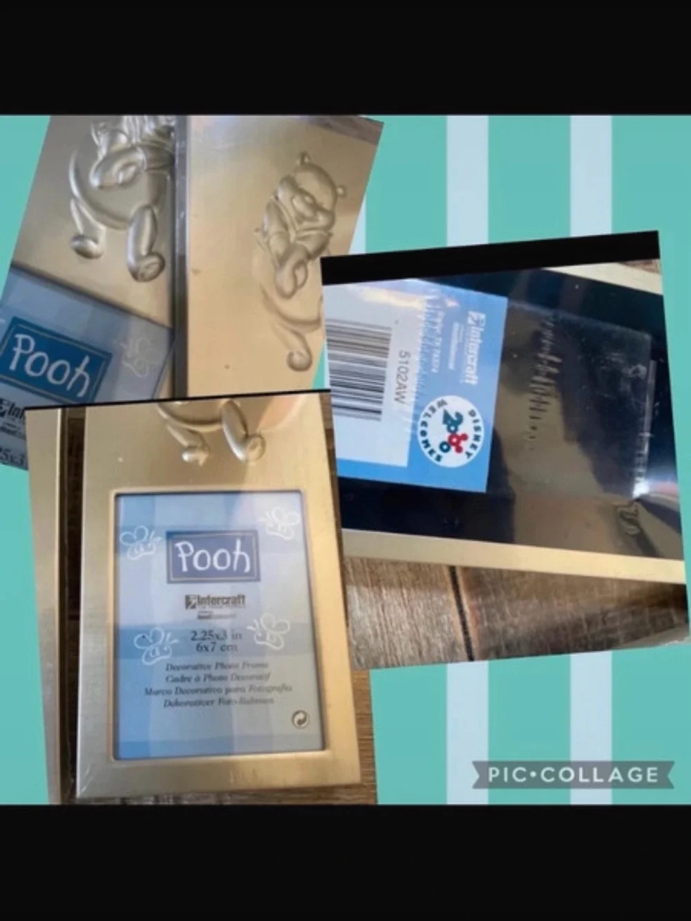 Y2k Nwt Vintage Winnie The Pooh Photo Frames